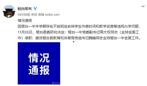 桓台一中爆料新闻最新,揭秘校园风云事件背后的真相 第3张 桓台一中爆料新闻最新,揭秘校园风云事件背后的真相 第3张